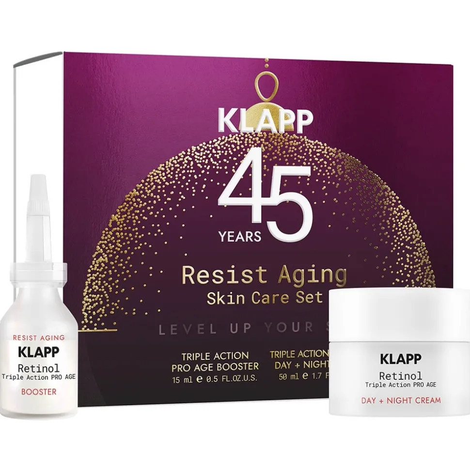 Klapp Cosmetics Resist Aging Skin Care Set