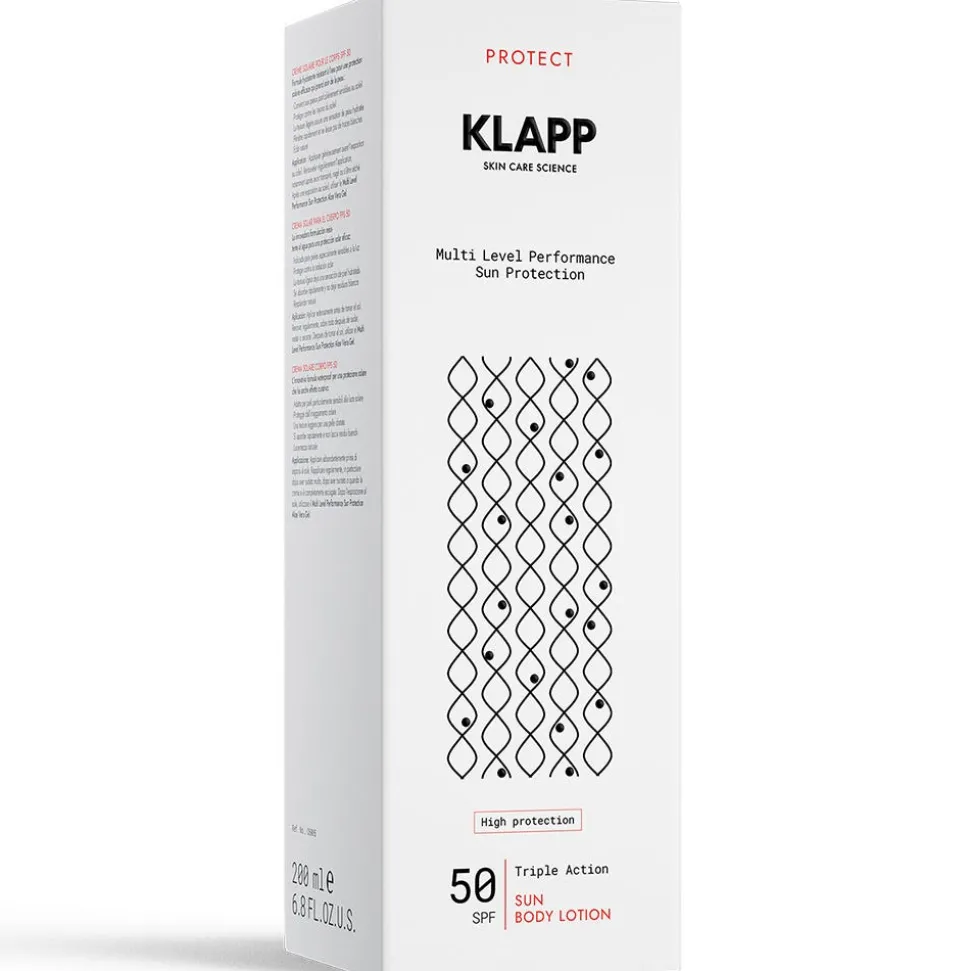 Klapp Cosmetics Triple Action Sun Body Lotion 50SPF 200 ml