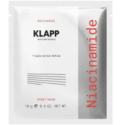 Klapp Niacinamide Triple Action Refine Sheet Mask