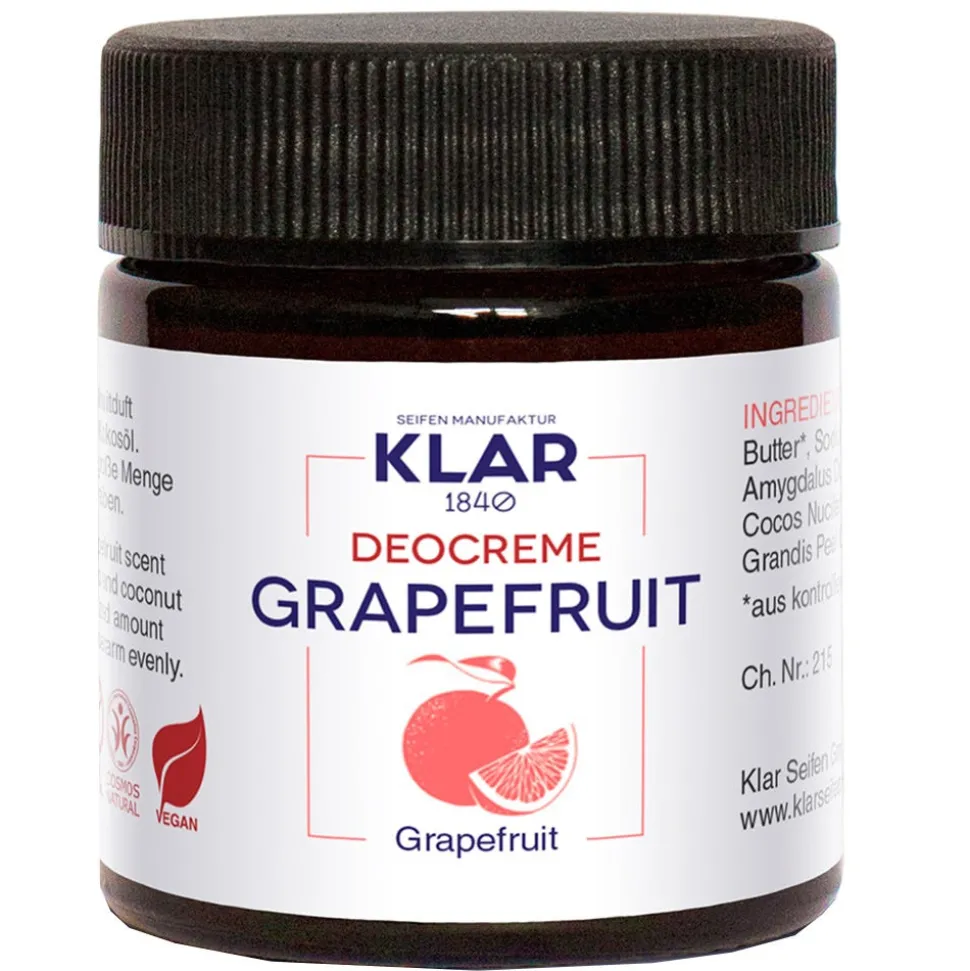 Klar's Deocreme Grapefruit 30 ml