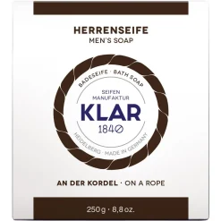 Klar's Herrenbadeseife an der Kordel 250 g