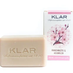 Klar's Kirschblüten & Reismilchseife 100 g