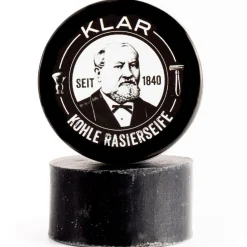 Klar's Rasierseife Aktivkohle 110 g