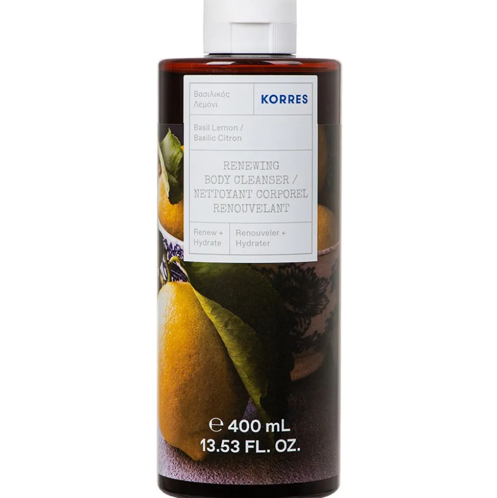 Korres Basil Lemon Revitalisierendes Duschgel 400 ml