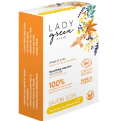 LADY green Nährende Seife Gesicht & Körper 100 g