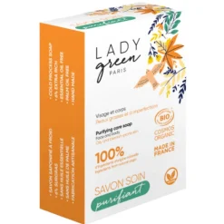LADY green Reinigende Seife Gesicht & Körper 100 g