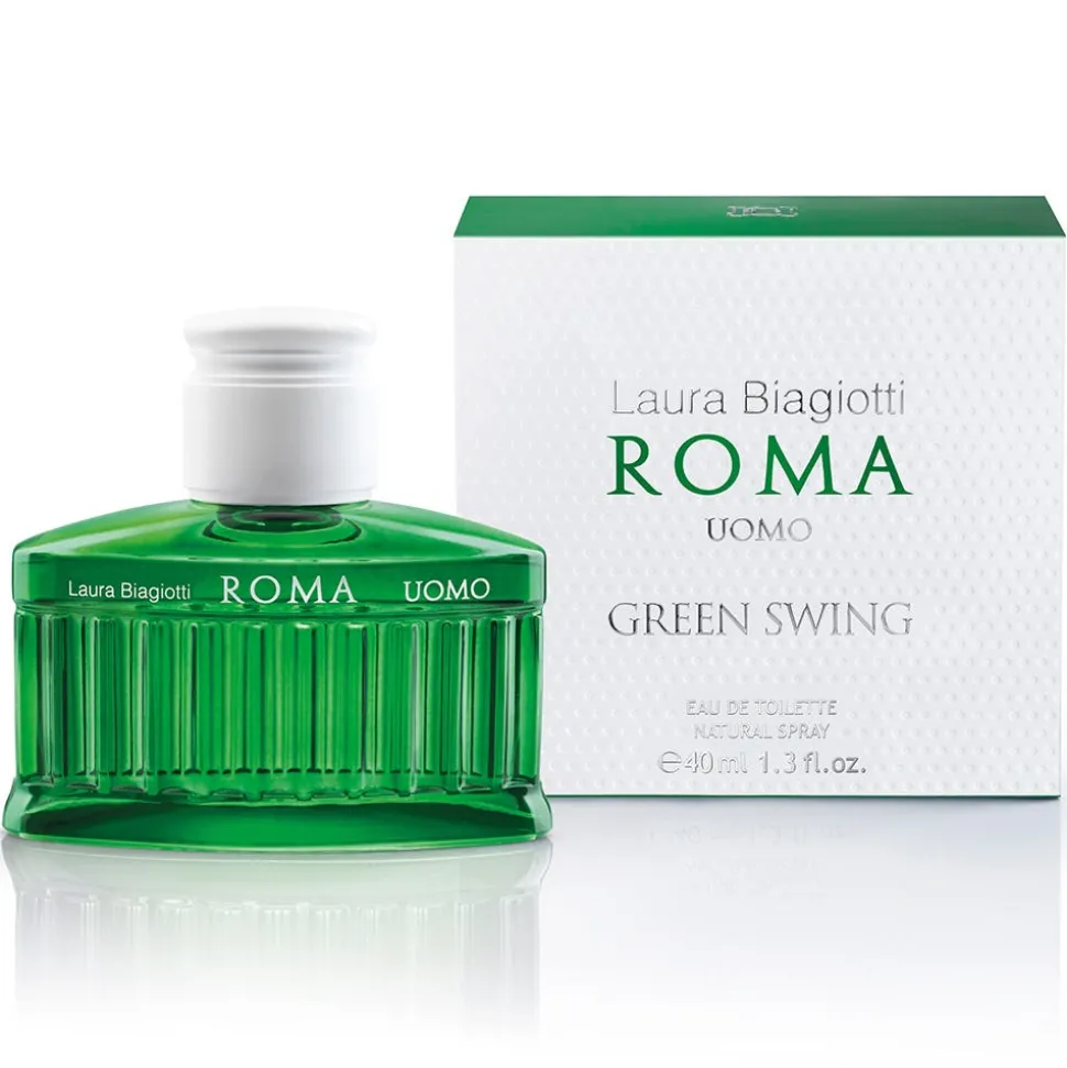 Laura Biagiotti Roma Uomo Green Swing Eau de Toilette 40 ml