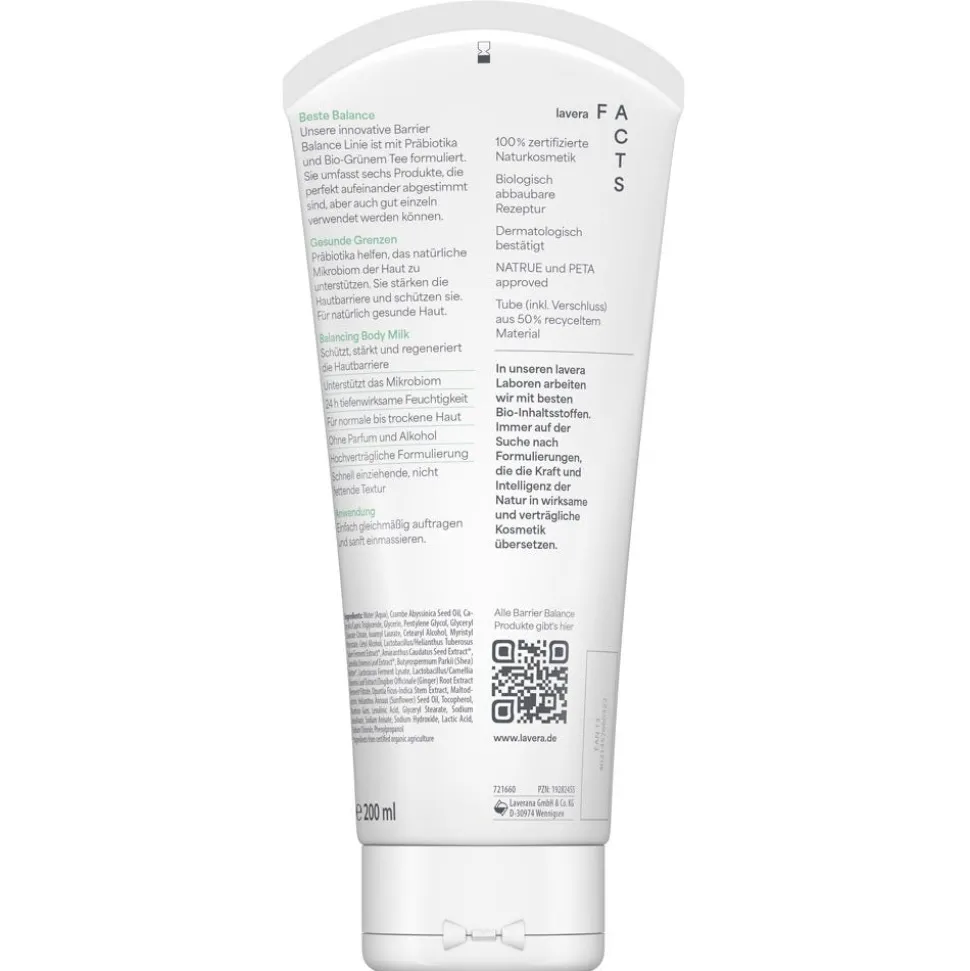 Lavera Barrier Balance Body Milk 200 ml