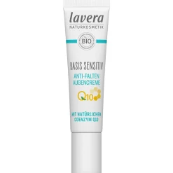 Lavera Basis Sensitiv Antifalten Augencreme Q10 15 ml