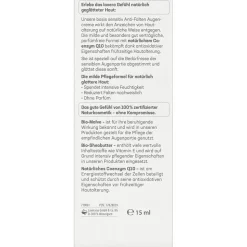 Lavera Basis Sensitiv Antifalten Augencreme Q10 15 ml