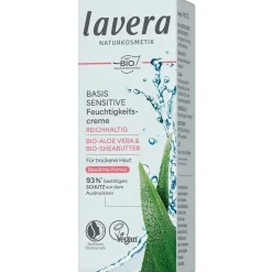 Lavera Basis Sensitiv Reichhaltige Feuchtigkeitscreme 50 ml