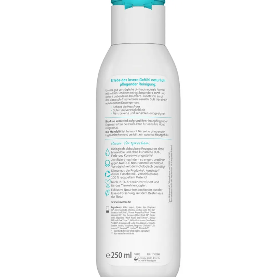 Lavera Basis Sensitive Cremedusche 250 ml