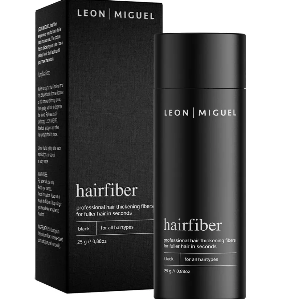 Leon Miguel Hair Fiber schwarz 25 g