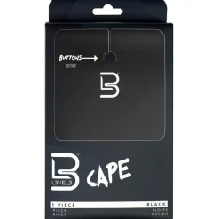 Level3 Cape Black Professioneller Haarschneideumhang