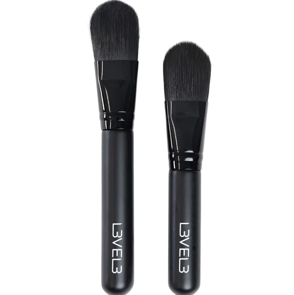 Level3 Face Mask Brush 2-teiliges Pinselset
