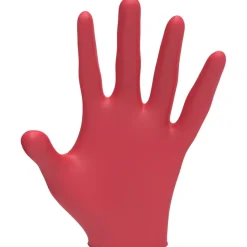 Level3 Nitrile Gloves Large Red-ish