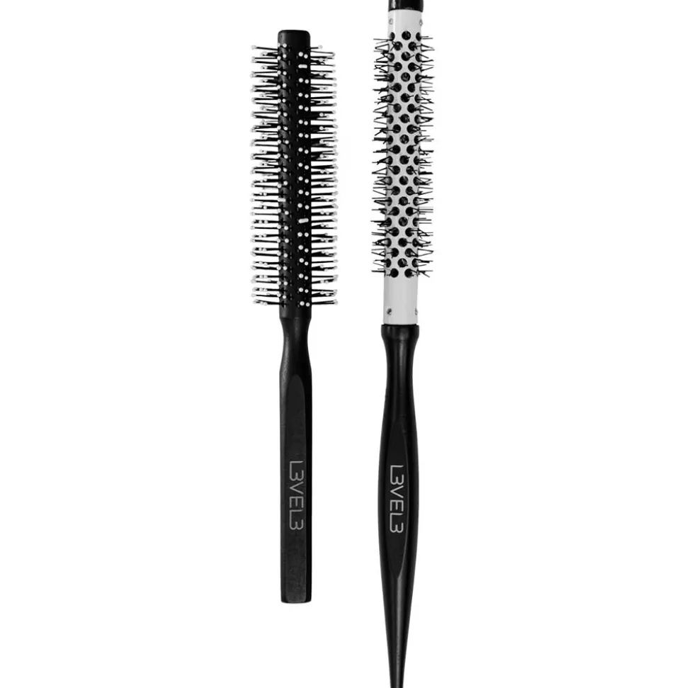 Level3 Round Brush Set 2-teiliges Rundbürstenset