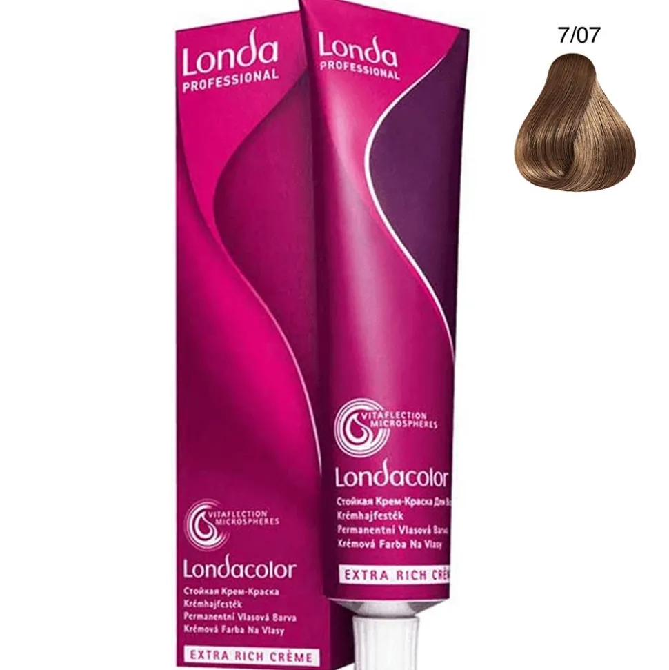 Londa Color 7/07 Mittelblond Natur-Braun 60 ml