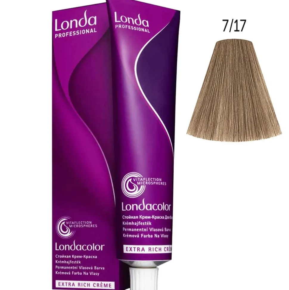 Londa Color 7/17 Mittelbraun asch-braun 60 ml