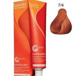 Londa Demi-Permanent Color Creme 7/4 Mittelblond Kupfer 60 ml
