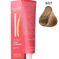 Londa Extra Coverage 8/07 mittelblond natur-braun 60 ml