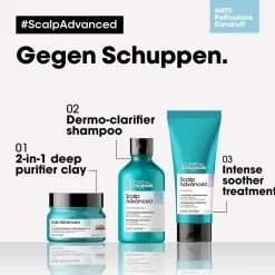 L'Oréal Professionnel Paris Série Expert Scalp Advanced Anti-Dandruff Dermo-Clarifier Shampoo 300 ml