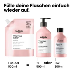 L'Oréal Professionnel Paris Serie Expert Vitamino Color Shampoo Refill 500 ml