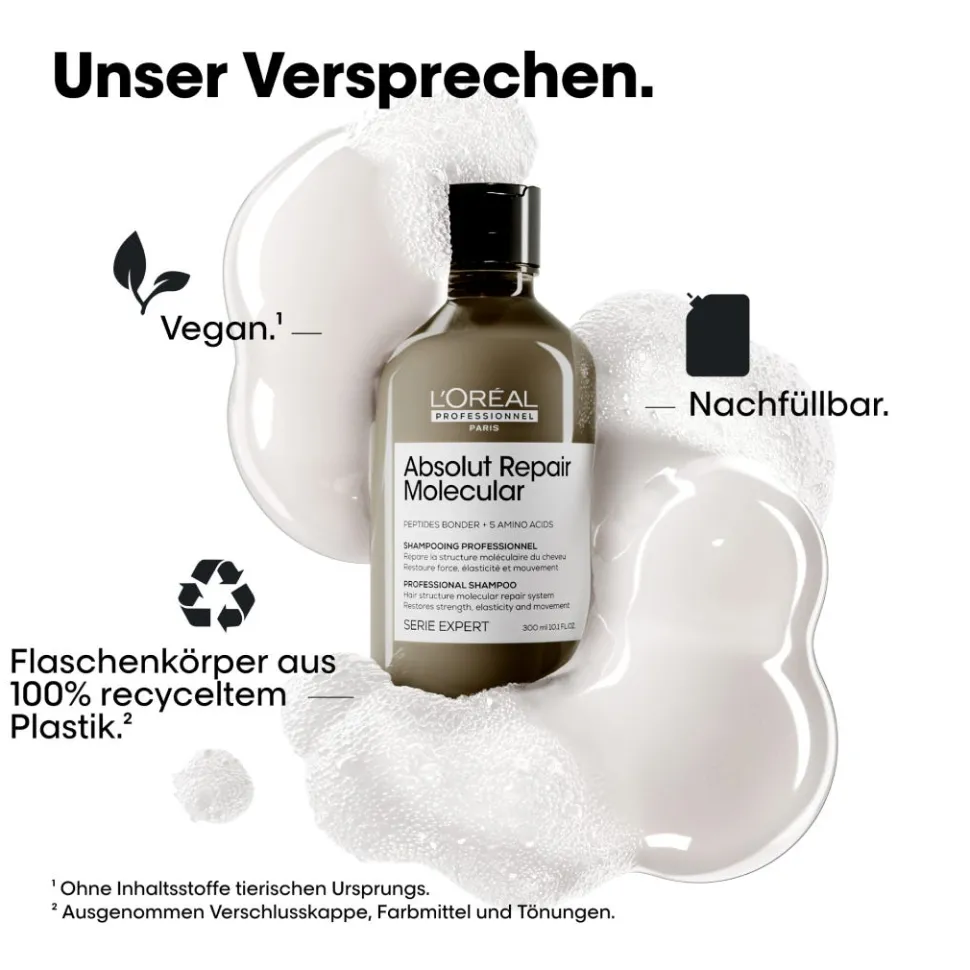 L'Oréal Professionnel Paris Serie Expert Absolut Repair Molecular Shampoo Refill 500 ml