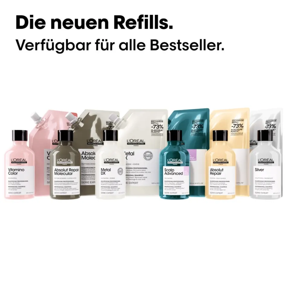 L'Oréal Professionnel Paris Serie Expert Absolut Repair Molecular Shampoo Refill 500 ml