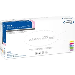 MaiMed Solution 100 Nitril 100 Stück Pink Gr. M