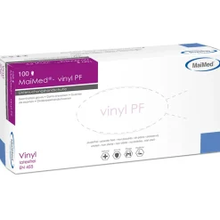 MaiMed Vinylhandschuhe Transparent 100 Stück Gr. S