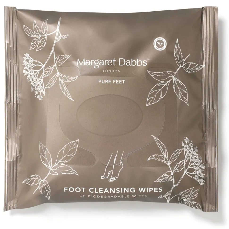 Margaret Dabbs PURE Foot Cleansing Wipes 20 Stück