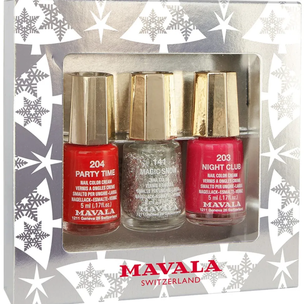 Mavala Festive Tree Coffret Silver Party