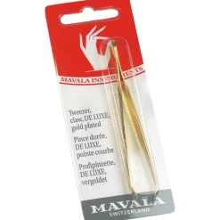 Mavala Haarpinzette °De Luxe ganz vergoldet