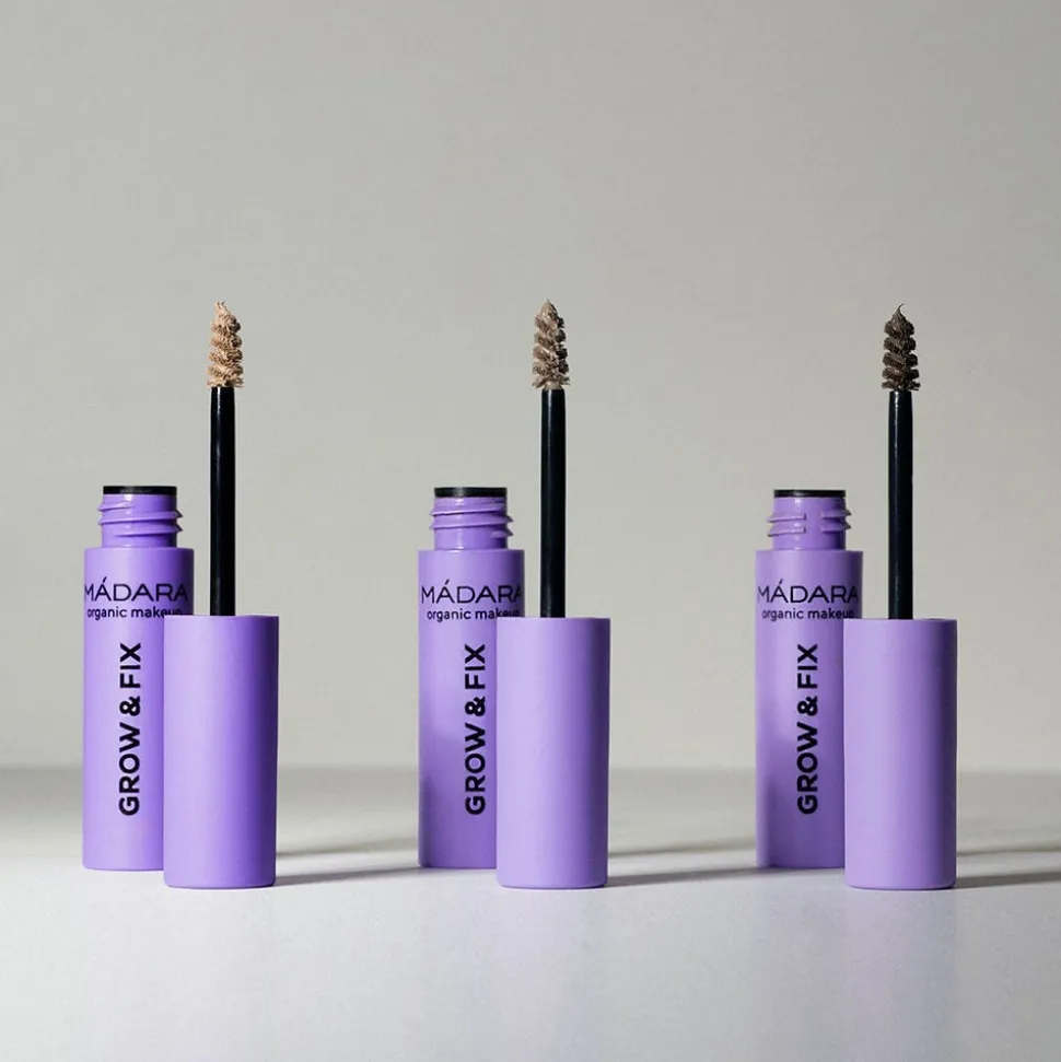 MÁDARA Getöntes Augenbrauengel Light Brown 4,25 ml