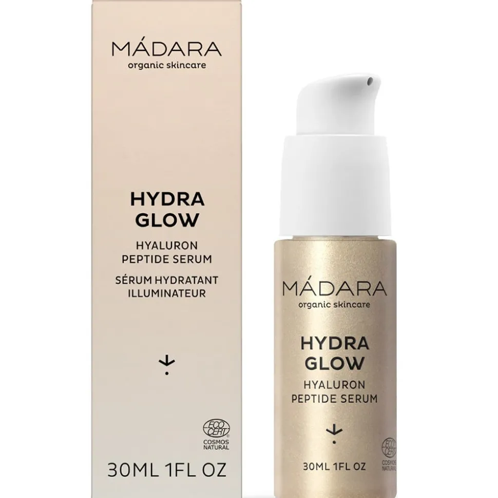 MÁDARA HYDRA GLOW Hyaluron-Peptid Serum 30 ml