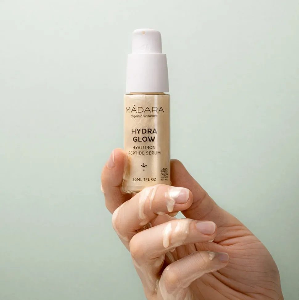 MÁDARA HYDRA GLOW Hyaluron-Peptid Serum 30 ml