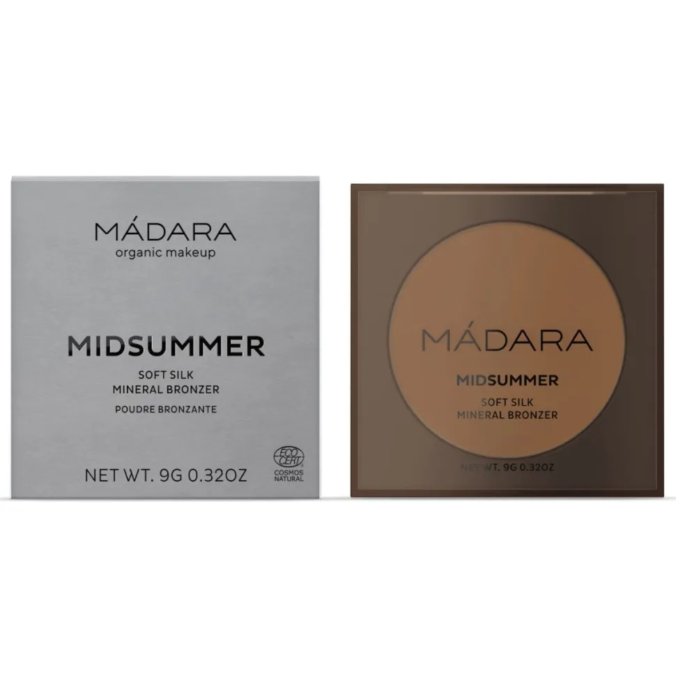 MÁDARA MIDSUMMER Soft Silk Mineral Bronzer #1 HEAT 9 g