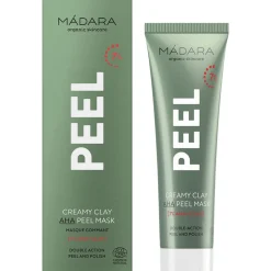 MÁDARA Peel Creamy Clay AHA Peeling Maske 7 % 60 ml