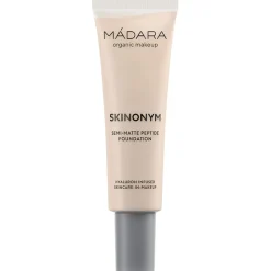 MÁDARA Semi-Matte Peptide Foundation #15 Stone 30 ml