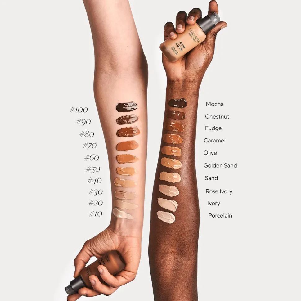 MÁDARA SKIN EQUAL Grundierung SPF 15 #10 Porcelain 30 ml