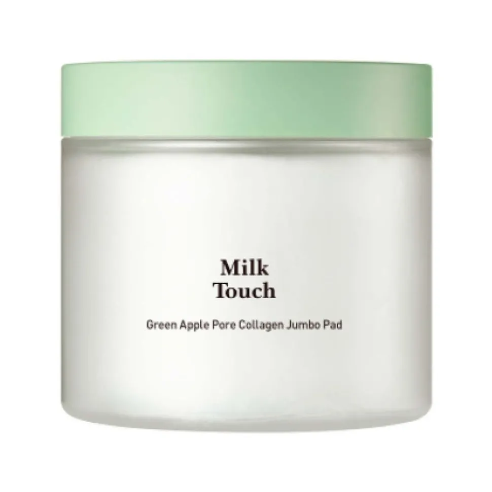 Milk Touch Green Apple Pore Collagen Jumbo Pad 130 ml