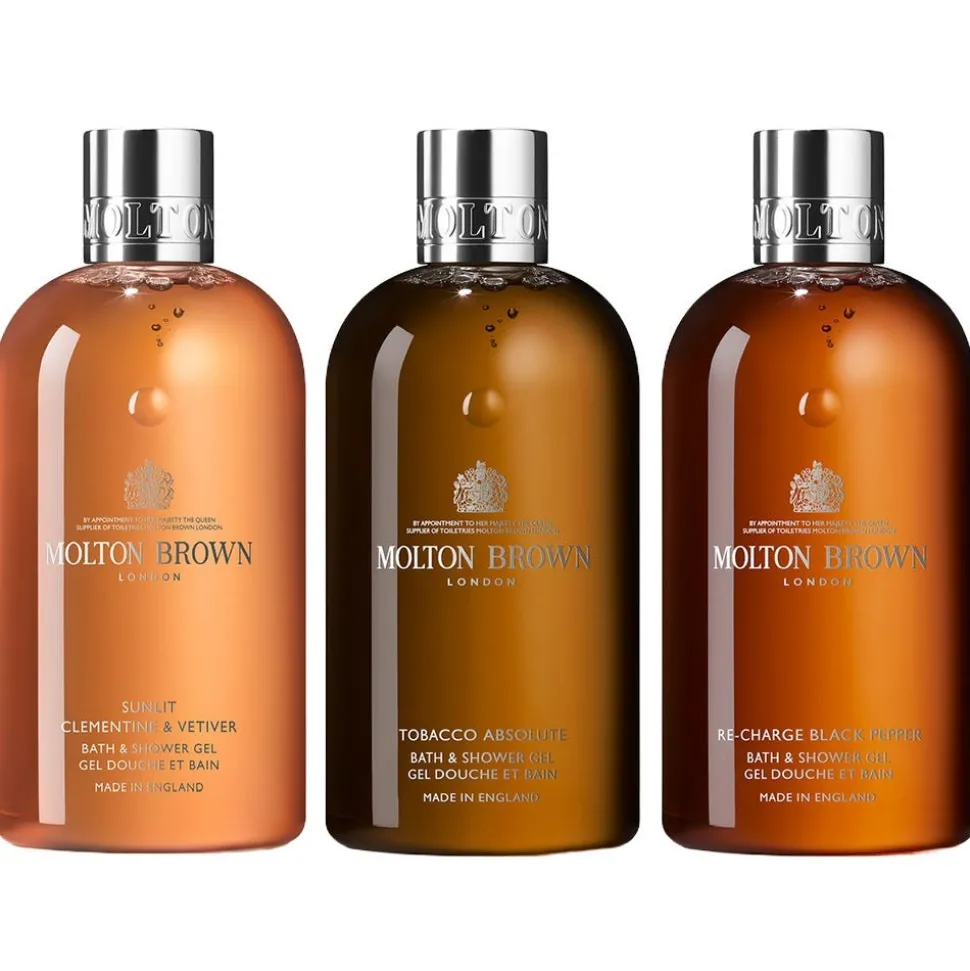 Molton Brown Bodywash Trio Citrus Woody Set