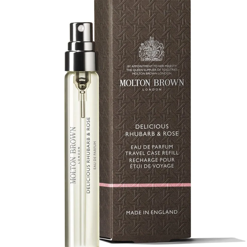 Molton Brown Delicious Rhubarb & Rose Eau de Parfum Travel Case Refill 7, 5 ml