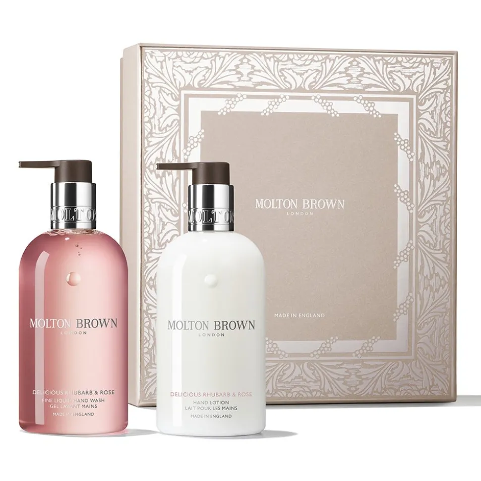 Molton Brown Delicious Rhubarb & Rose Handpflegeset