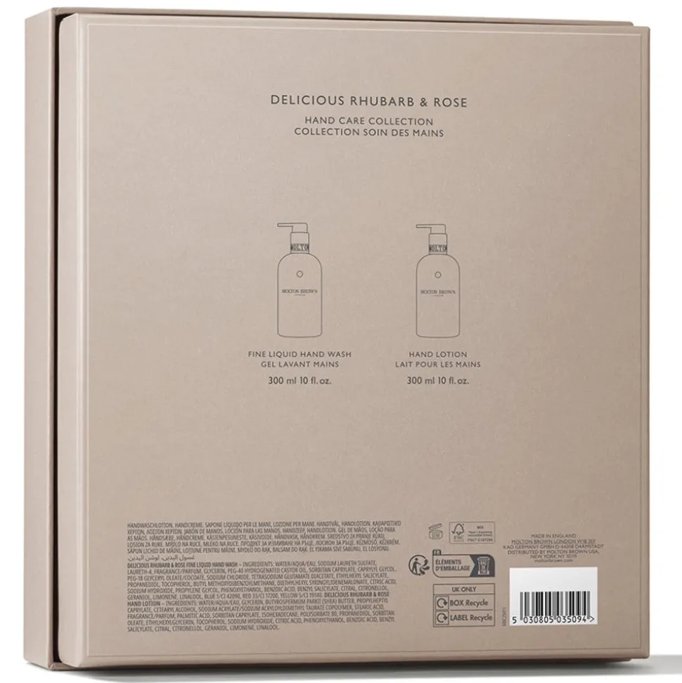 Molton Brown Delicious Rhubarb & Rose Handpflegeset