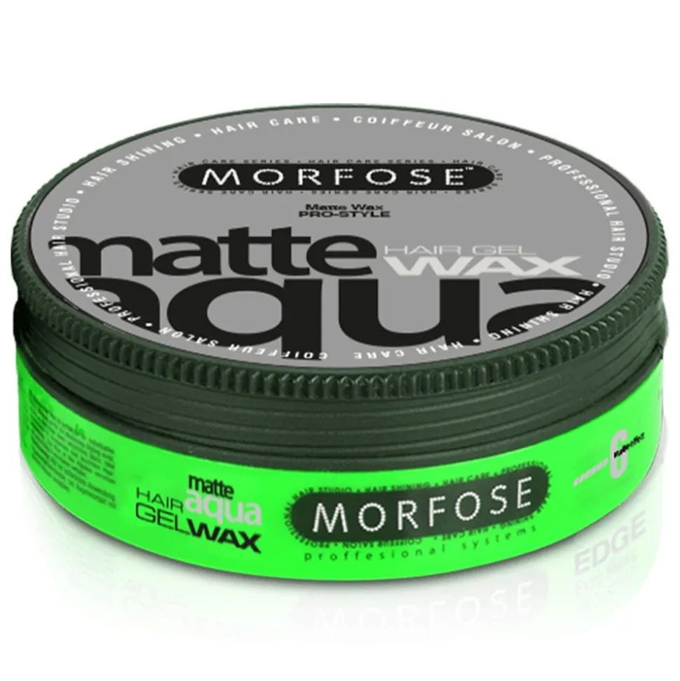 Morfose Matte Aqua Hair Wax Green 175 ml