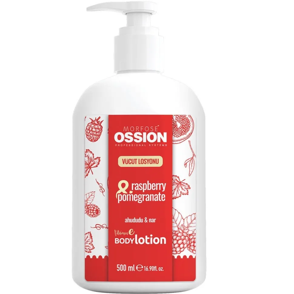 Morfose Ossion Hand & Body Lotion Raspberry Pomegranate 500 ml