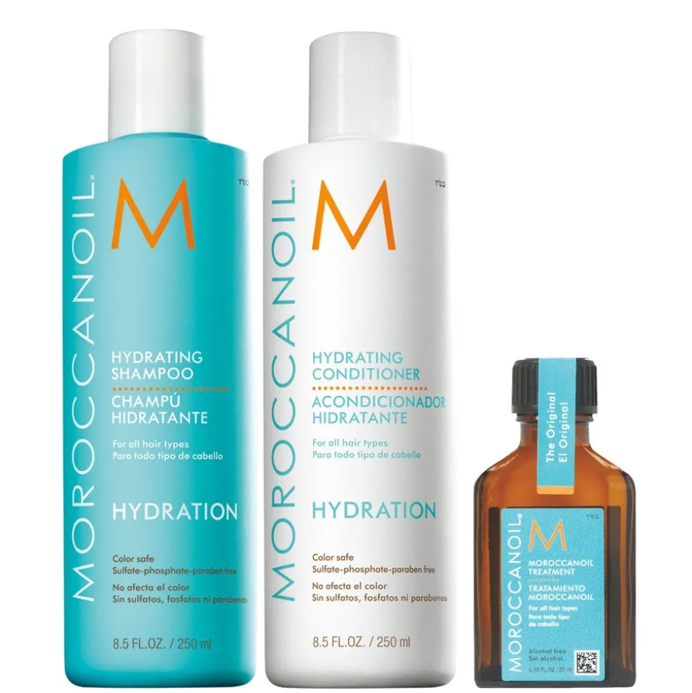 Moroccanoil Hydrating Set im Bundle mit Öl