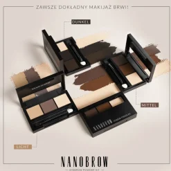 Nanobrow Eyebrow Powder Kit Light 4 g